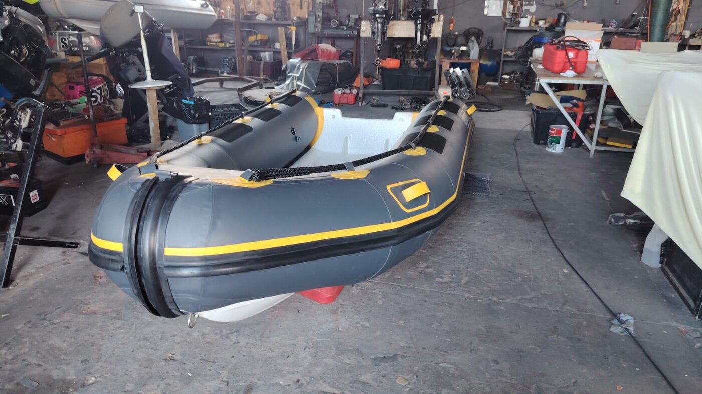 4.2m Rigid Hull — build