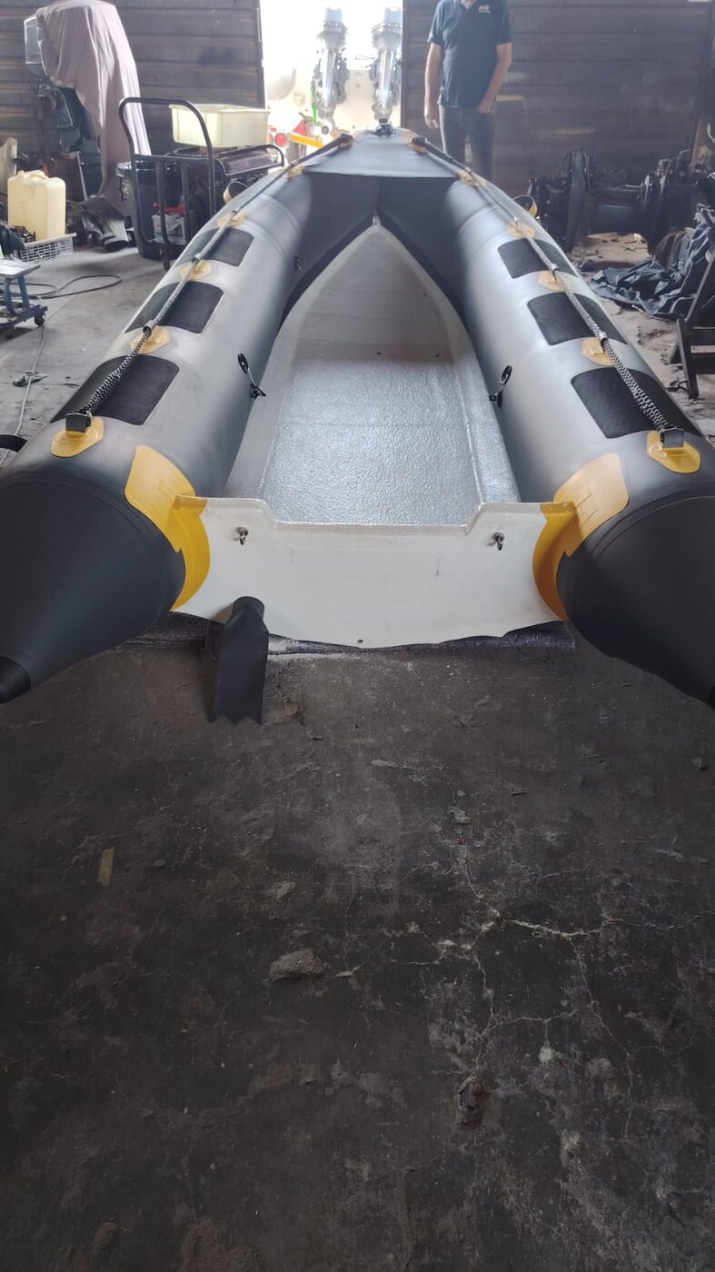 4.2m Rigid Hull — bow & transom