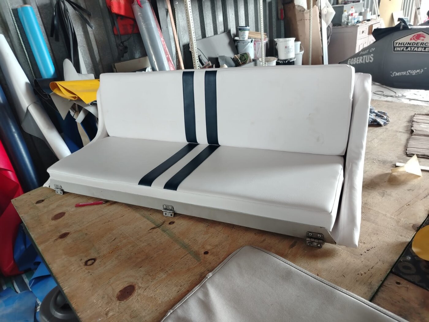Custom console & seating