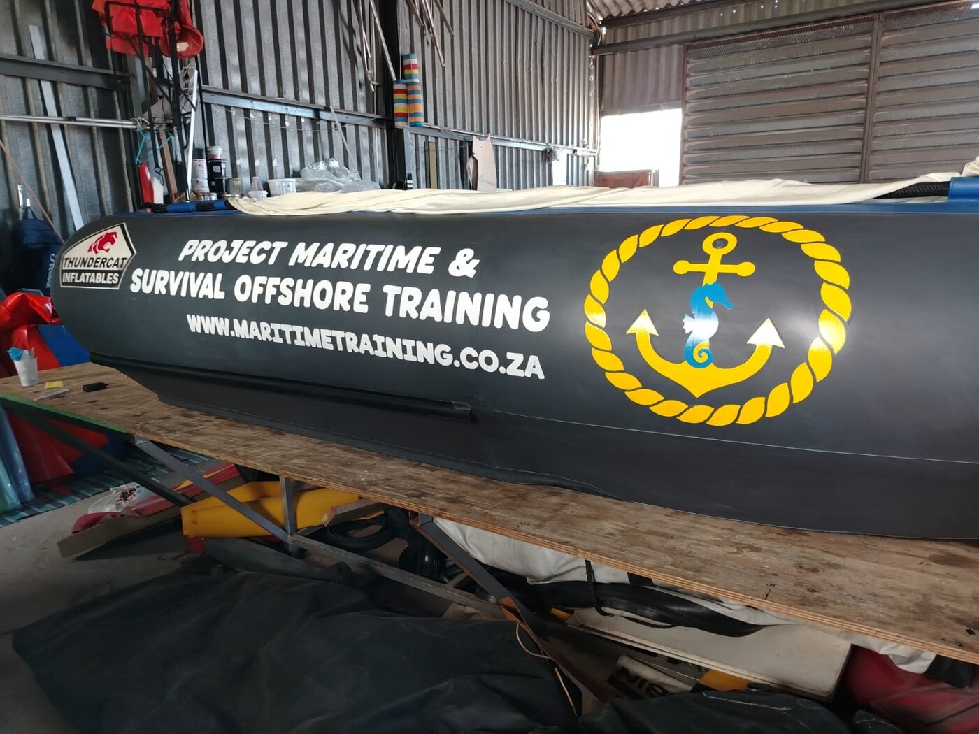 Project Maritime — training RIB