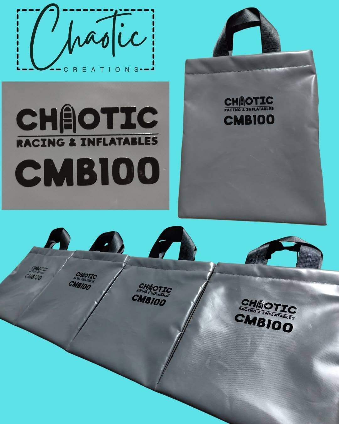 Chaotic Creations custom-printed prop bags